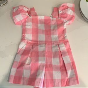 Janie and Jack Pink Romper